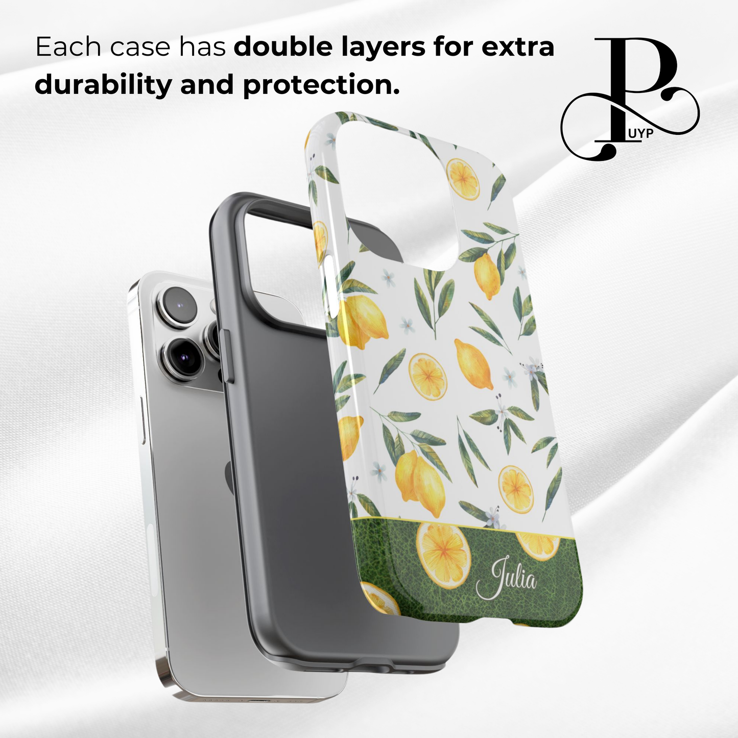 "Lemons" Custom Phone Case