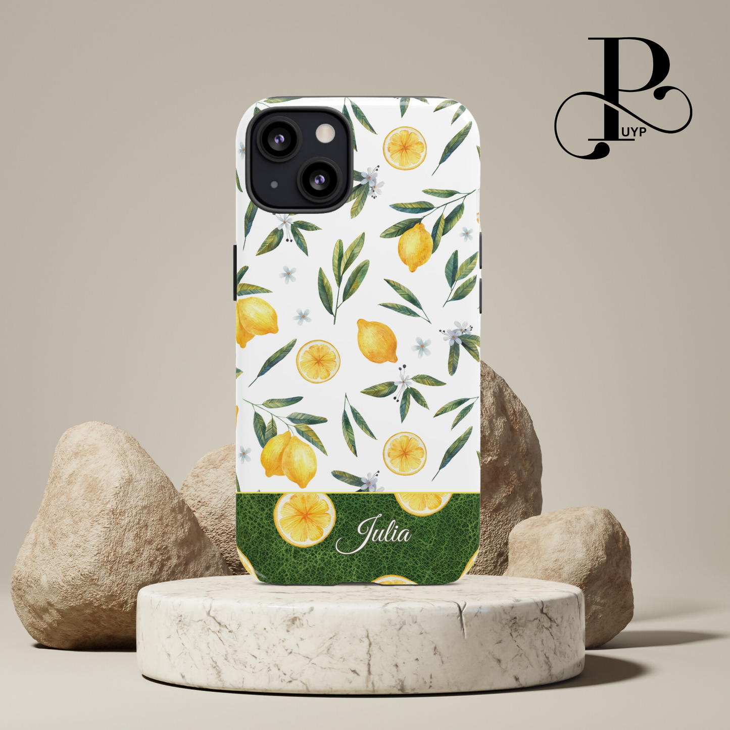 "Lemons" Custom Phone Case