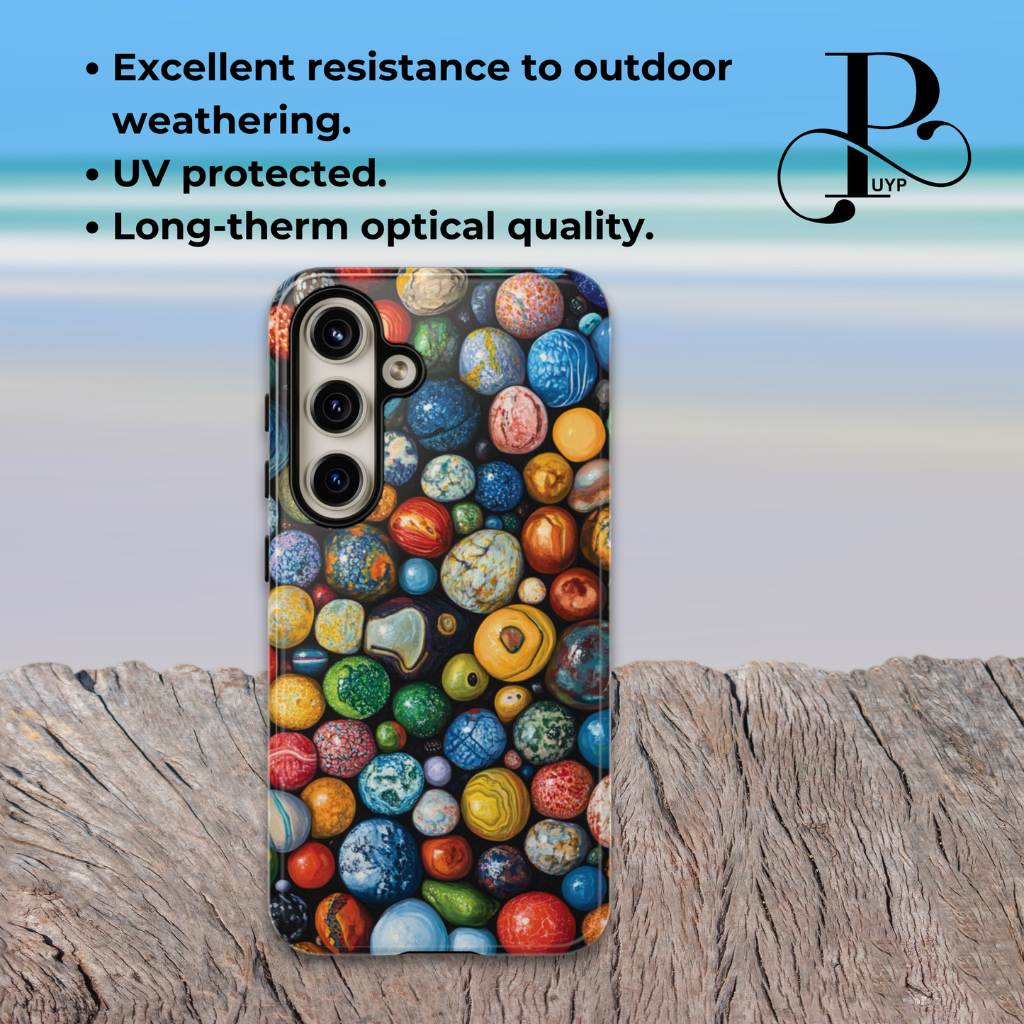 "Stone Marbles" Phone Case