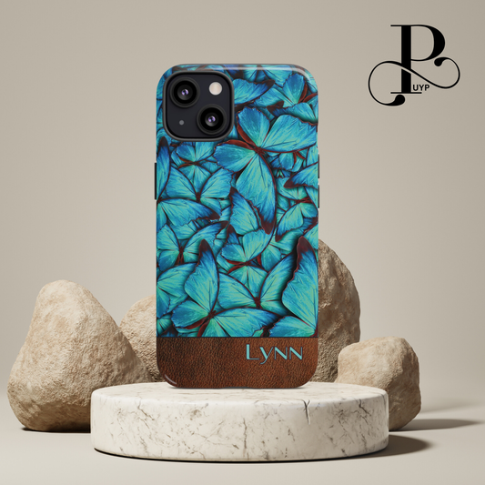 "Blue Morpho" Custom Phone Case