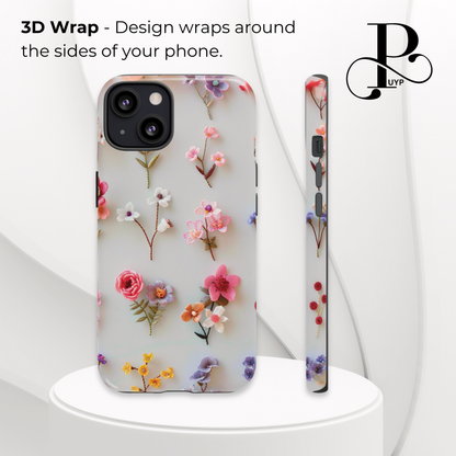 "Miniature Wildflowers" Phone Case