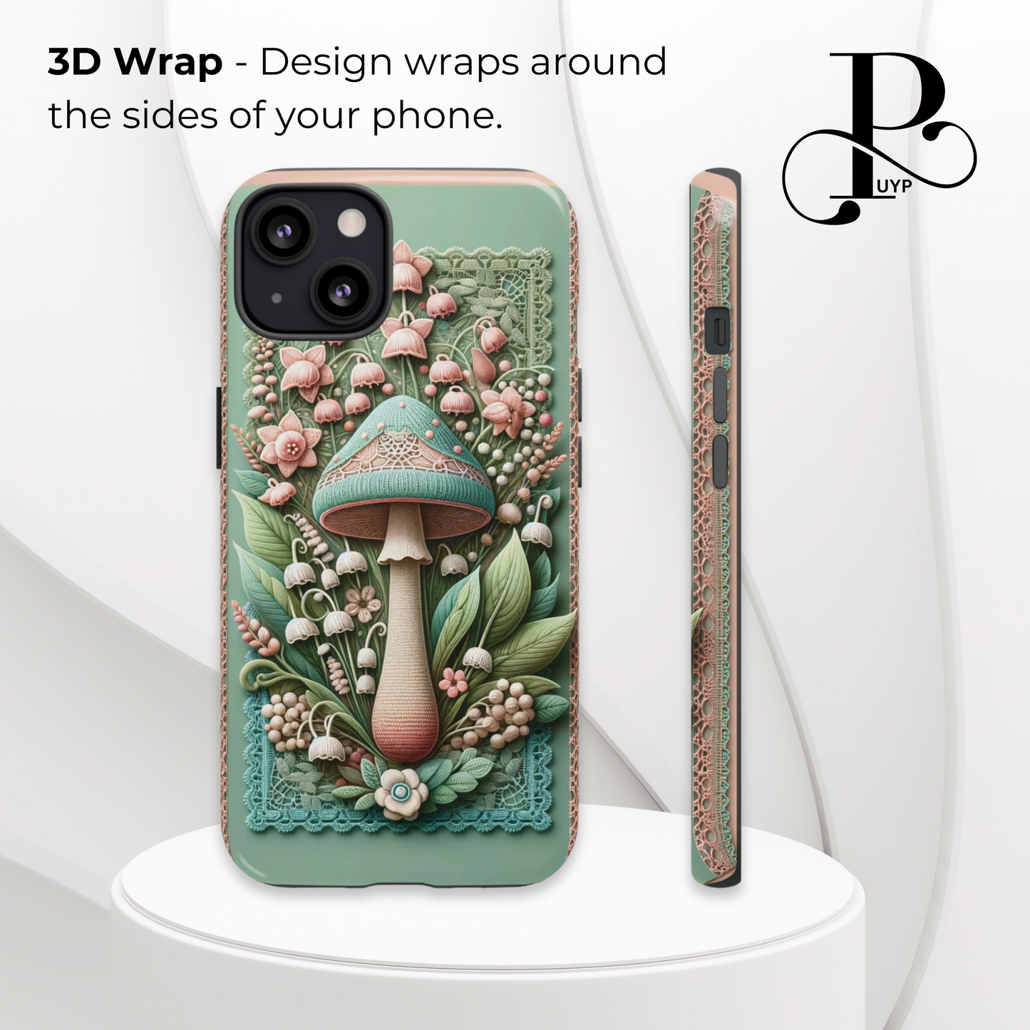 "Lily Fusion" Mushroom Phone Case