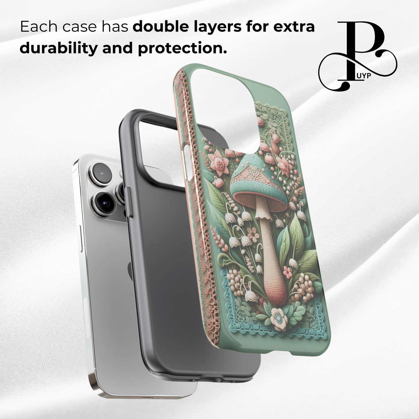 "Lily Fusion" Mushroom Phone Case