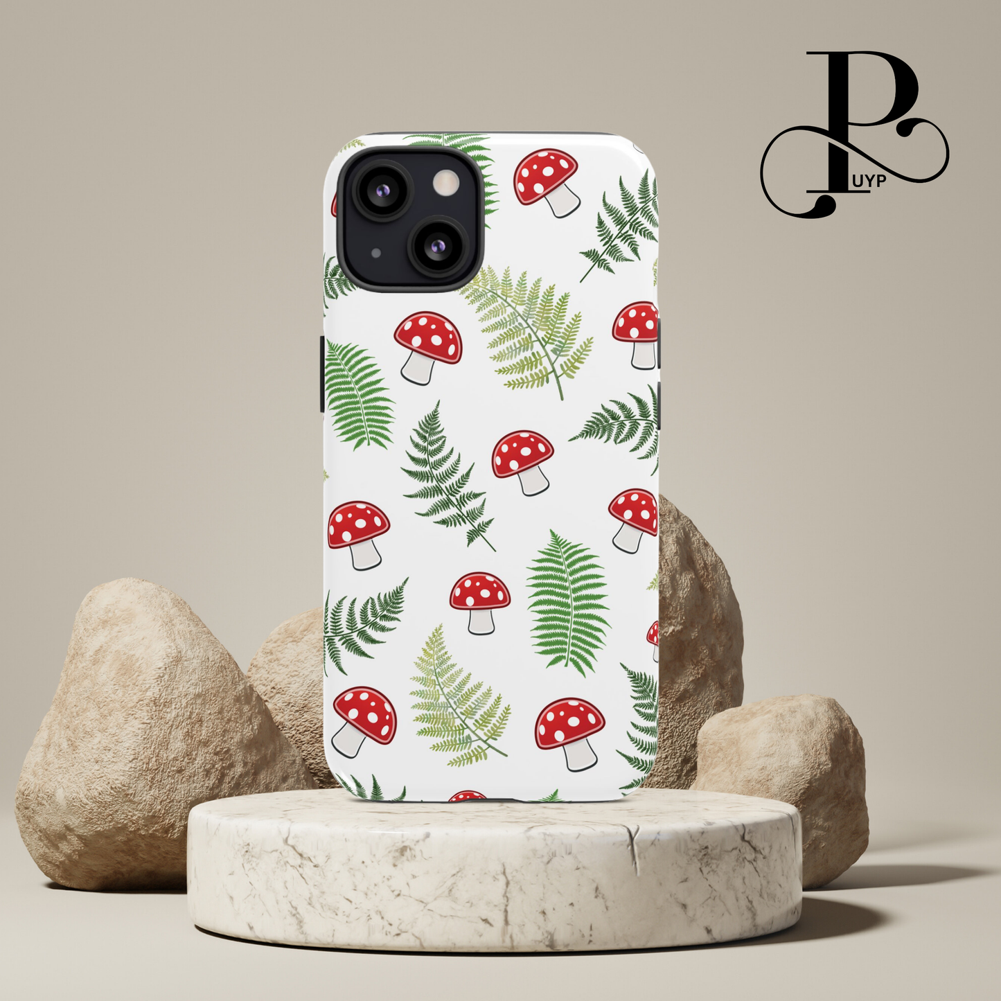 "Mushroom Garden" Phone Case