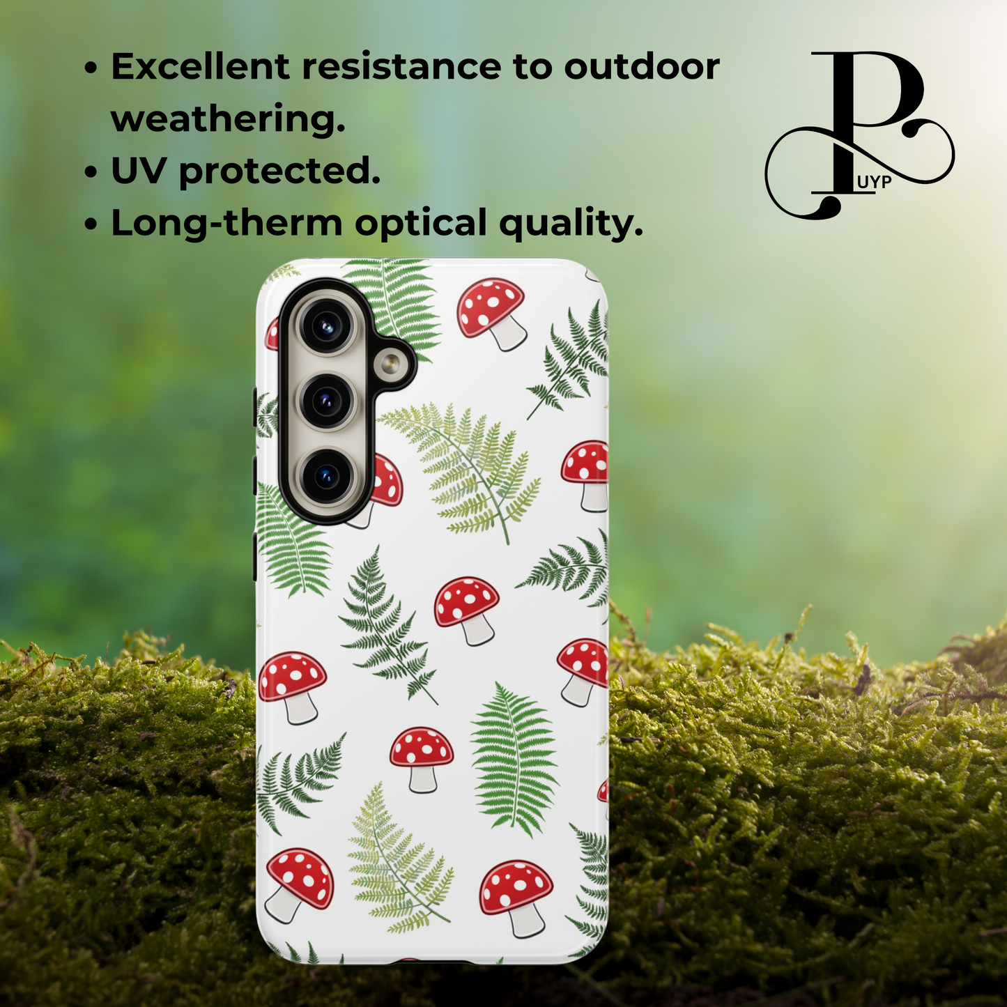 "Mushroom Garden" Phone Case