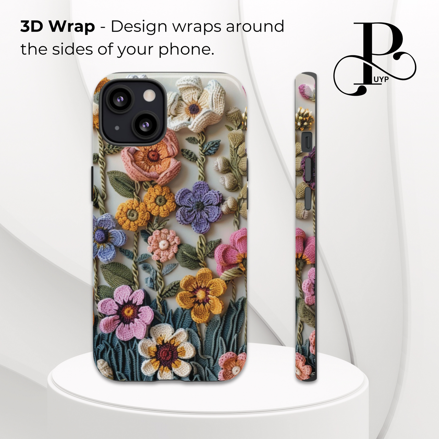 "Crochet Wildflowers" Phone Case