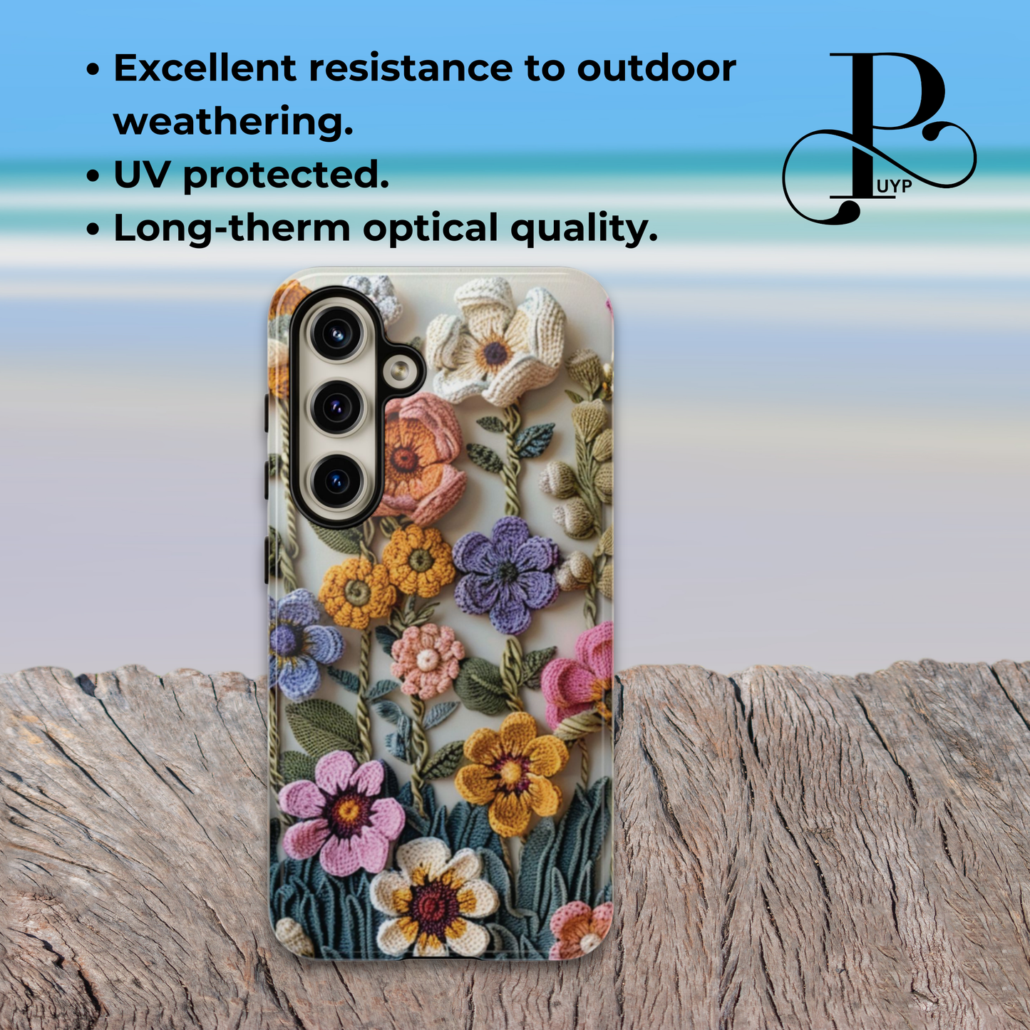 "Crochet Wildflowers" Phone Case