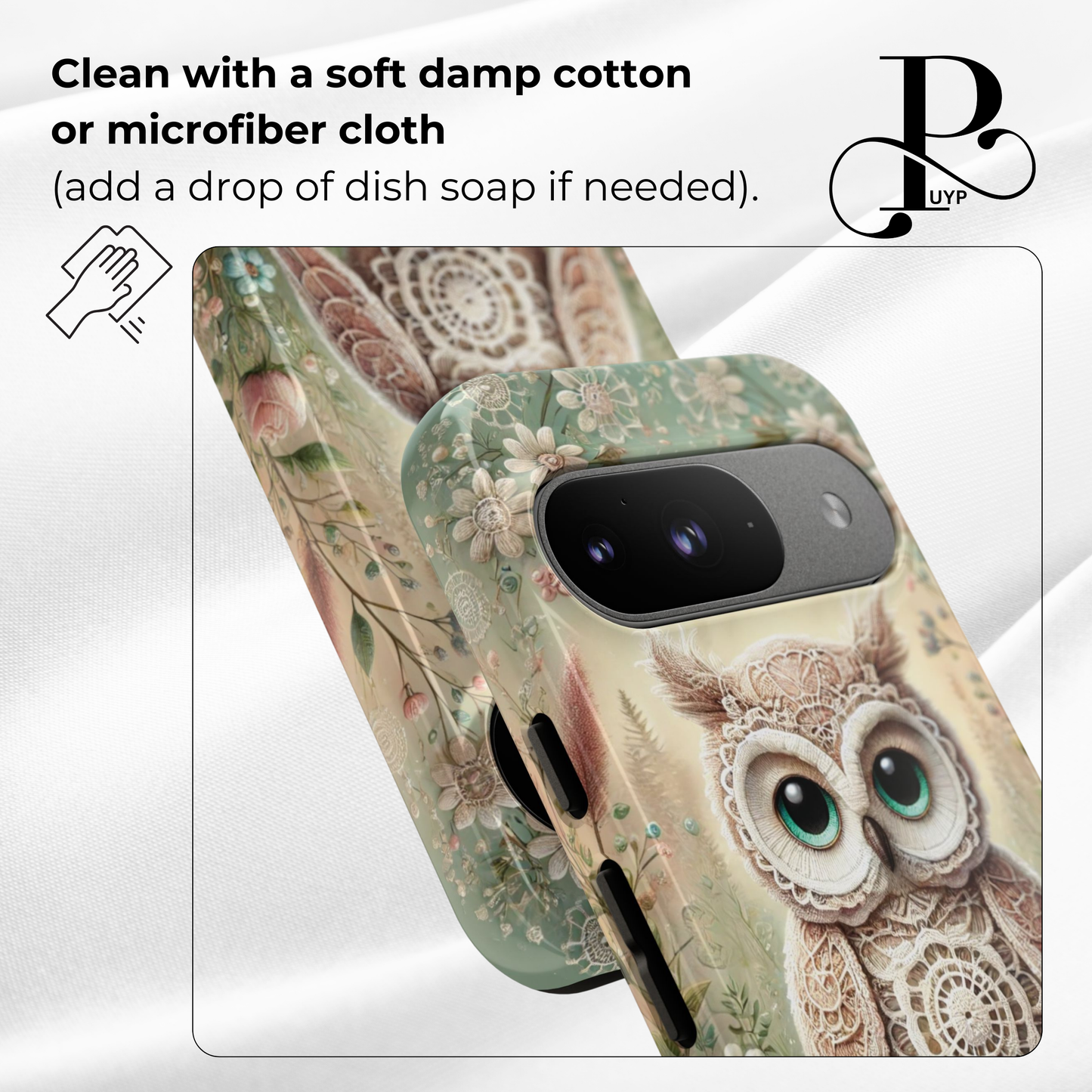 "Owl Meadow" Phone Case