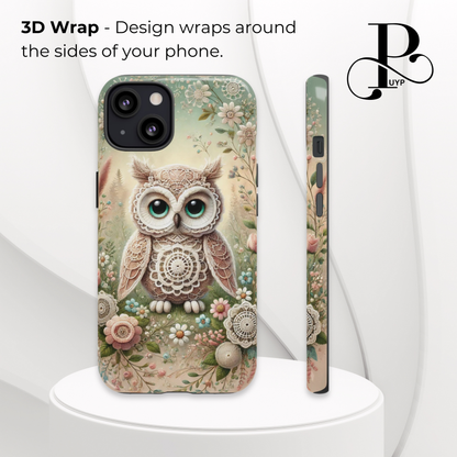 "Owl Meadow" Phone Case