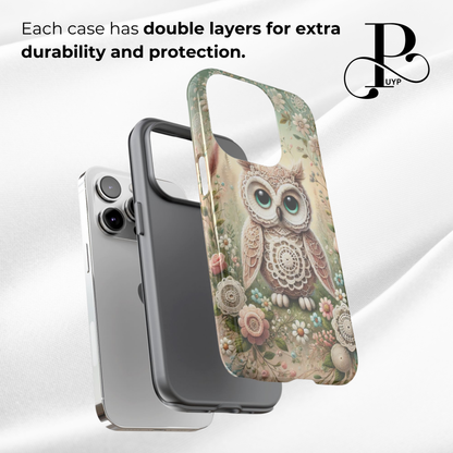 "Owl Meadow" Phone Case