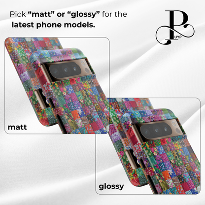 "Floral Patchwork" Phone Case