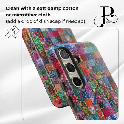 "Floral Patchwork" Phone Case