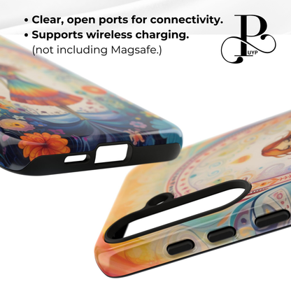 "Whimsical Watercolor Rainbow" Phone Case