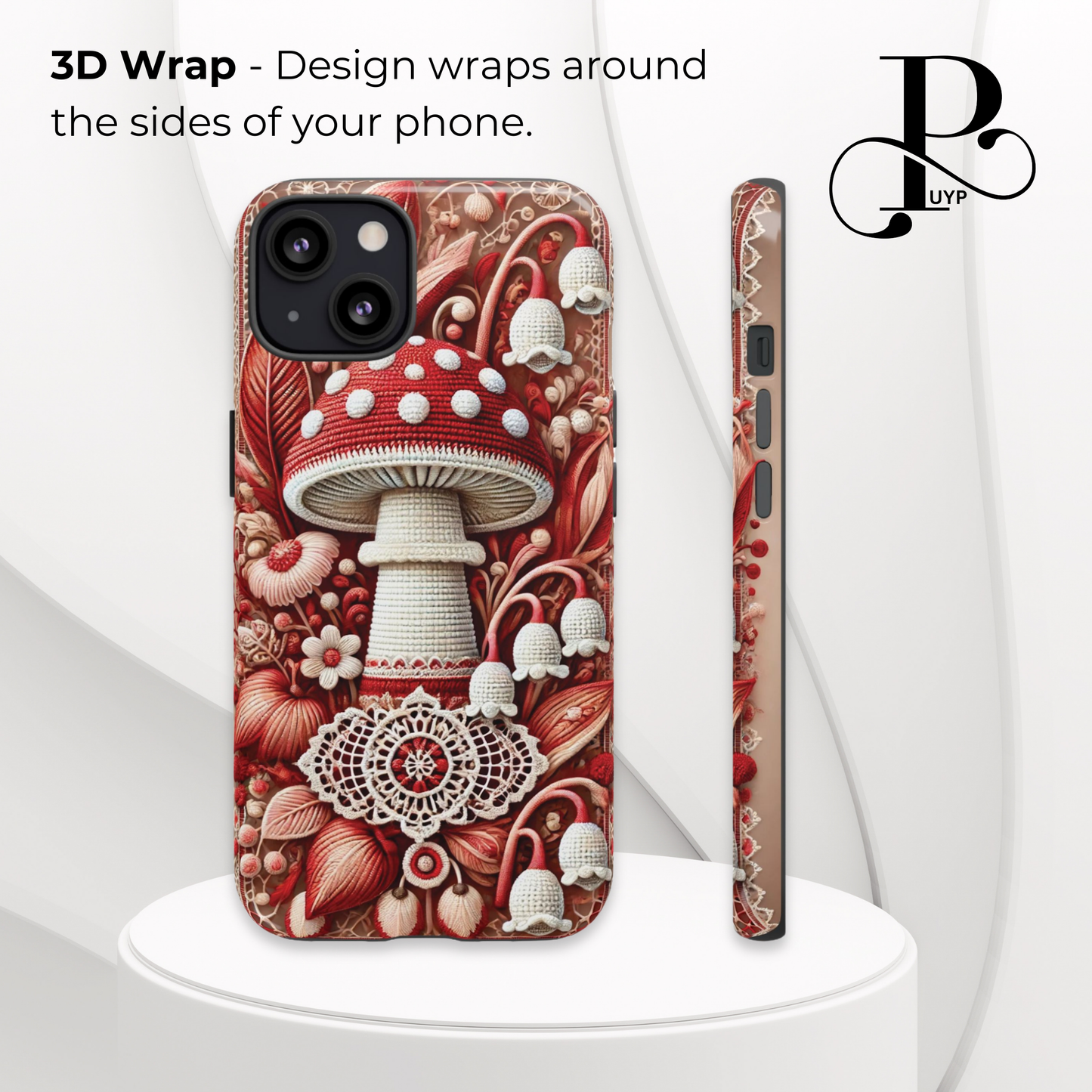 "Lily of the Valley" Mushroom Phone Case