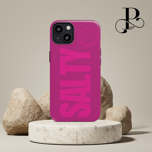 "SALTY" Phone Case with Wave Design