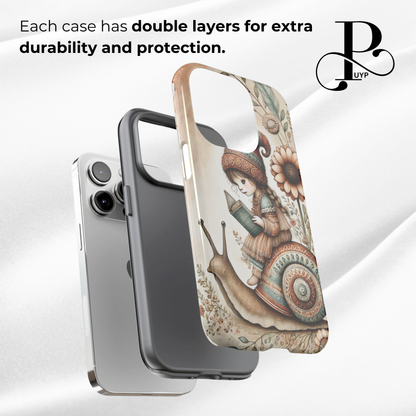 "Snail Tales" Whimsical Phone Case