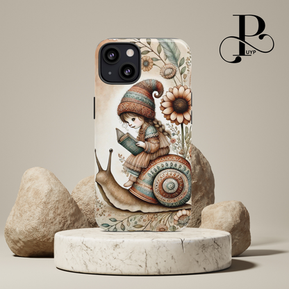 "Snail Tales" Whimsical Phone Case