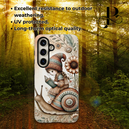 "Snail Tales" Whimsical Phone Case