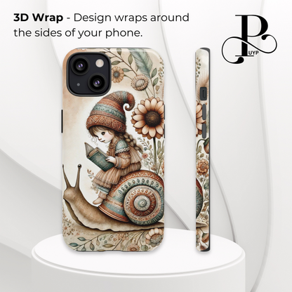 "Snail Tales" Whimsical Phone Case