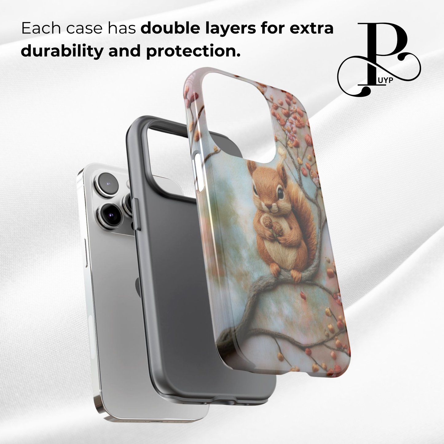 "Squirrel Peek" Phone Case