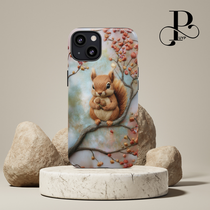 "Squirrel Peek" Phone Case