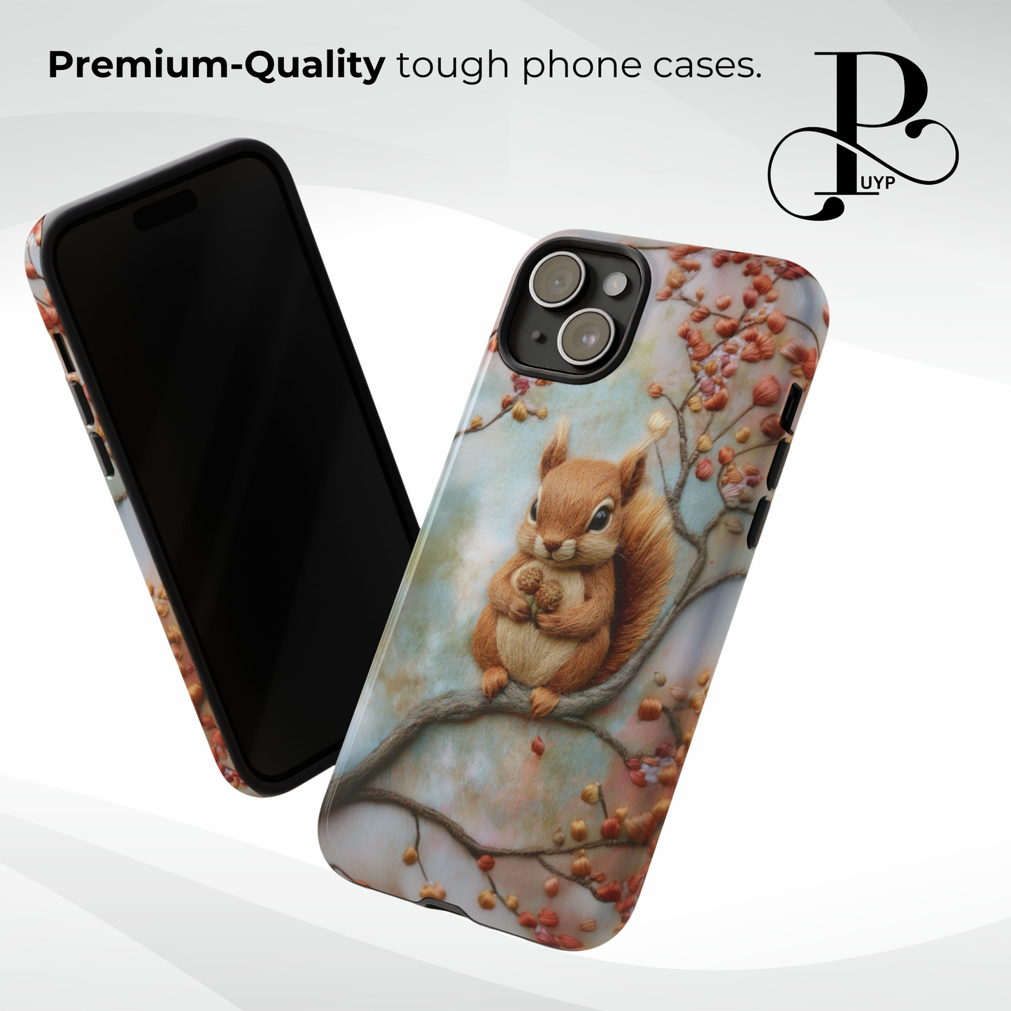 "Squirrel Peek" Phone Case