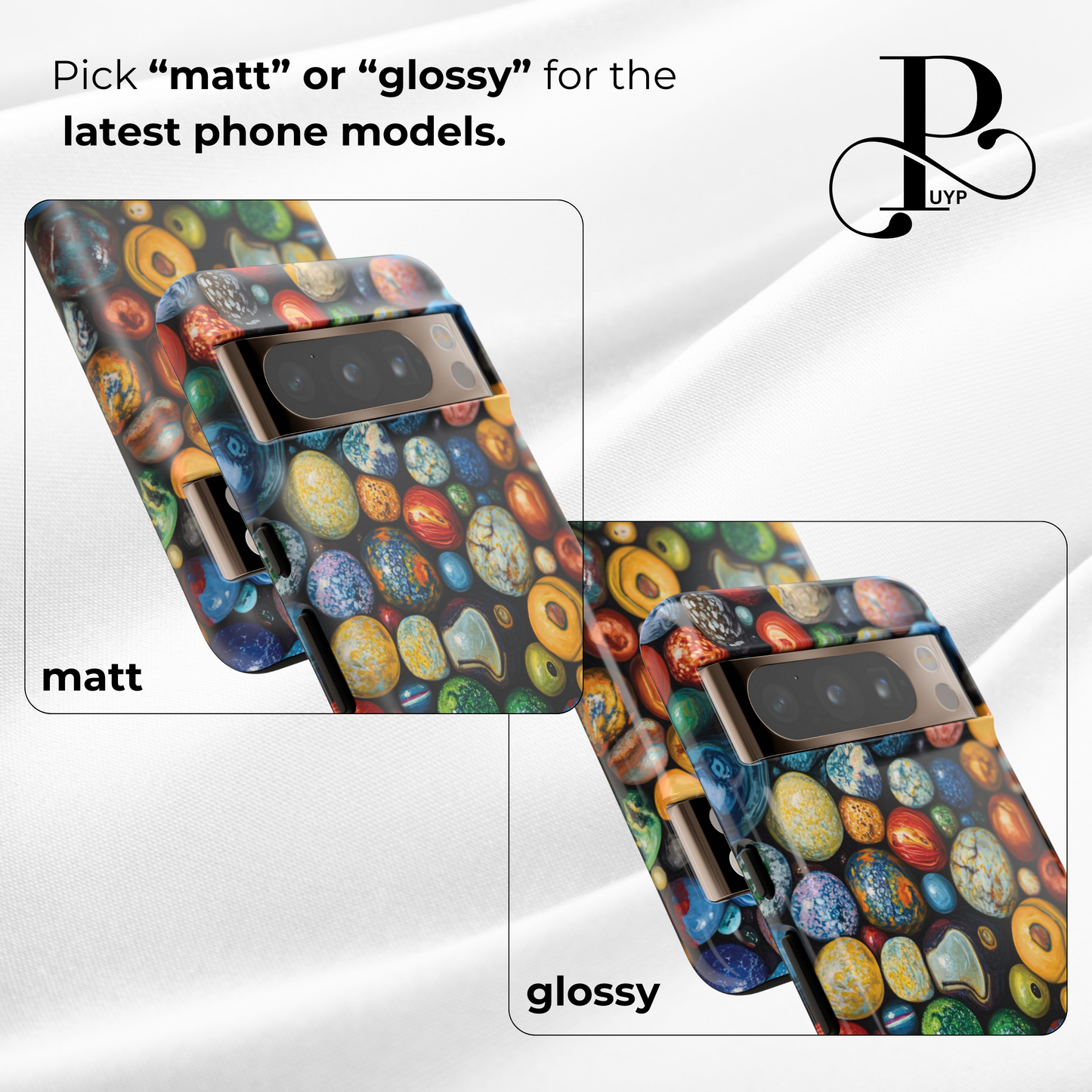 "Stone Marbles" Phone Case