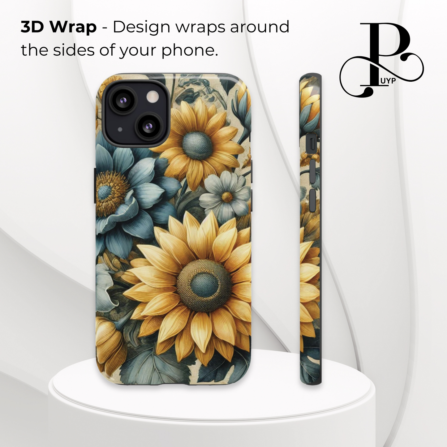 "Sunflower Fusion" Phone Case