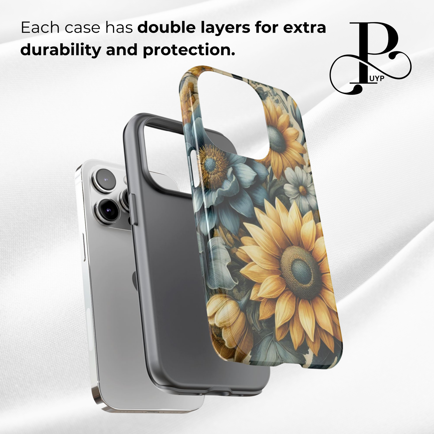 "Sunflower Fusion" Phone Case