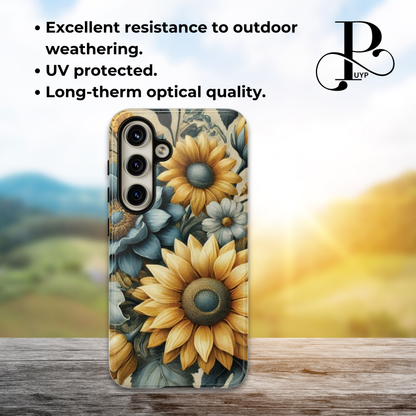 "Sunflower Fusion" Phone Case