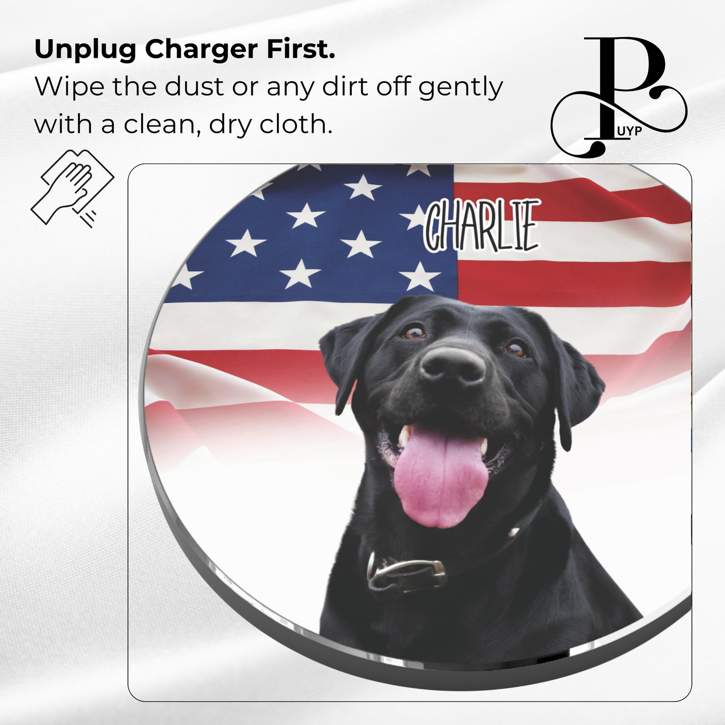 "Pet Love" Custom Wireless Charger