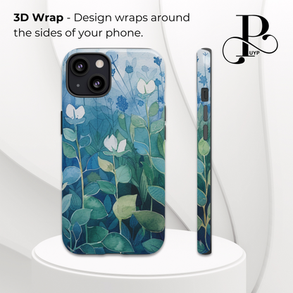 "Floral Watercolor Painting" Phone Case