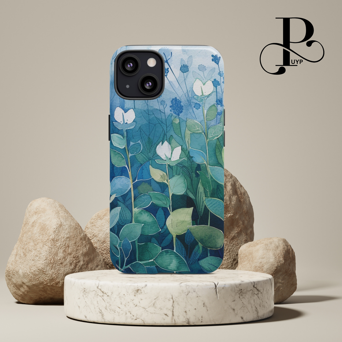 "Floral Watercolor Painting" Phone Case